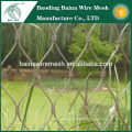 304 stainless steel animal enclosure mesh/steel rope mesh net for animal